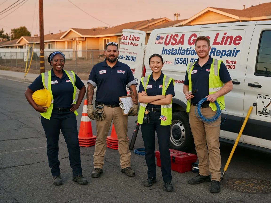Gas Line Installation company in Union Center, SD